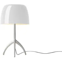 Foscarini Design tafellamp Lumiere piccola, dimbaar, wit / opaal, Woon-/ Eetkamer, Glas, Design, tafellamp