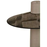Forestier Tafellampe , Thésée, Grijs, Woonkamer, Stof, Boho