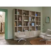 Muuto Post vloerlamp Brown-green