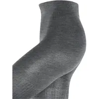 Burlington Rib Couture eenkleurig wol panty dames grijs - maat 36-38
