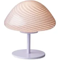 Halo Design Tafellampe , Paars, Woonkamer, Glas