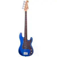 SX Elektrische basgitaar - BD2/EB - Standard Series - P-Style - 4-snarig - Electric Blue - Inclusief tas