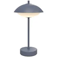 Fritz Hansen Clam Draagbare Lamp Dusk Blue