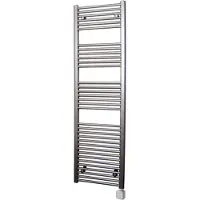 Sanicare Electrische Wifi Radiator HPW Carini 172x60 cm Inox-look Met Thermostaat Zilver Rechtsonder