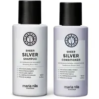Maria Nila Sheer Silver Duo Travelsize - 2x100ml