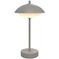 Fritz Hansen Clam Tafellamp Draagbaar - Draagbare lampen Staal Nine Grey - 42000212