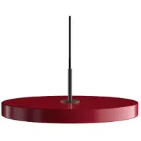 UMAGE Asteria Medium Hanglamp Ruby Red | Black