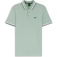 BOSS Shirt 'Paddy' mintgroen / zwart / wit