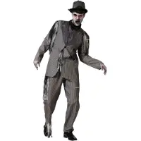 Atosa Halloween Boyfriend Men Costume Grijs XS-S Kinderen