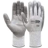 M-Safe veiligheidshandschoen snijbestendig Dynaflex, PU coating/dyneema, maat 9