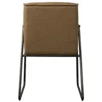 Tower Living Santo Armstoel - fabric Miami 005 brown