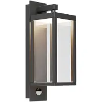 LUCANDE Buitenverlichting , Ferdinand, Grijs, Balkon, Glas, Modern