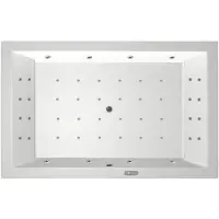 RB Xenz Society 2 persoons bubbelbad 190x120 cm met RB2 whirlpool wit