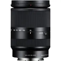 Sony E 18-200mm f/3.5-6.3 OSS LE