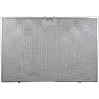 Ariston Hotpoint-metaalfilter, artikelnummer 488000302744, afmetingen 565x380x8 mm