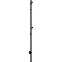 Luca Elektrische radiator sanitair incl. Timer bediening, led ring en extra ophang opties 170 cm mat zwart