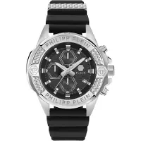 Philipp Plein Watches Analoog horloge 'The $kull Chrono' zwart