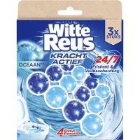 Witte Reus Toiletblok Kracht Actief Oceaan 3 Stuks