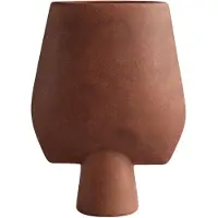 101 Copenhagen Sphere Vase Square Vaas Terracotta | Big