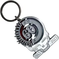 Rock Off Grateful Dead - 60Th Anniversary Skull - Sleutelhanger