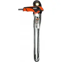 Richmann Inbussleutel met T-greep 8/200mm - CR-V staal