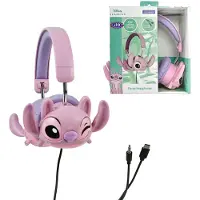 Lexibook Angel van Disney Stitch Bedrade Opvouwbare Koptelefoon met veilige volumebeperking