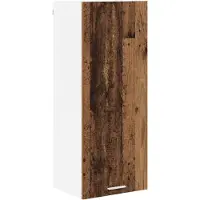 vidaXL - Hangkast - Oudhout - 40 - x - 31 - x - 100 - cm - Bewerkt - hout