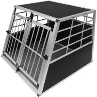 Monster Vervoerkooi Auto Krat Aluminium Dubbele Grote Reisbox 2 Deuren