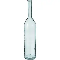 Mica Decorations fles rioja glas maat in cm: 100 x 21 transparant