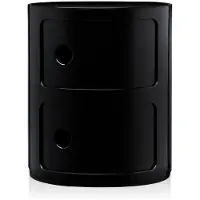Kartell Componibili Classic Opbergunit Black | 2 doors