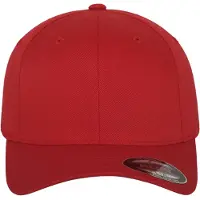 Flexfit Pet rood / zwart