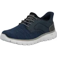 Rieker Huisschoen 'Slipper Herren B6658 14 Kunststoff (Synthetik) in blau' blauw