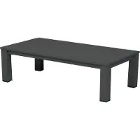 Garden Impressions Lincoln lounge tafel 140x70 carbon black