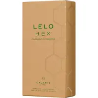 LELO Hex Organic - condooms - ultradun en sterk - latex - 12 stuks