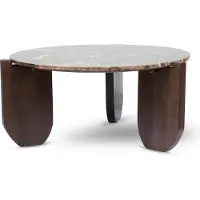 Jakobsdals Tabella Salontafel 100 Cm Bruin - Salontafels Mangohout Brown - N872420-77