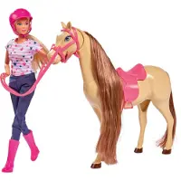 Steffi Love - Steffi Love - Riding Trip - Pop met Paard - Paardrijden - 29 cm - vanaf 3 jaar