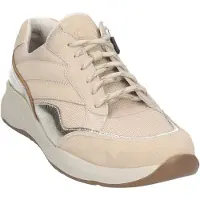 Durea 6308 wijdte K Veterschoenen | Maat 4.5 Dames Taupe