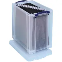 Really Useful Box opbergdoos 25 liter | transparant