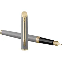 Waterman Hémisphère vulpen | De subtiele versie | Steengrijs | roestvrijstalen fijne penpunt | met Geschenkdoos