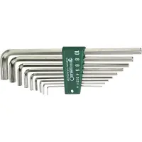 Stahlwille 10765/9 Inbussleutelset - lang - 1,5-10mm