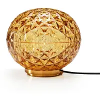 Kartell Tafellampe , Mini Planet, Geel, Woonkamer, Kunststof, Designer