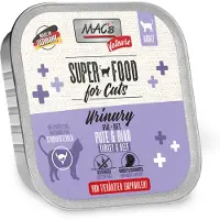 Mac'S MAC’s Vetcare Urinary Kattenvoer - 70% Kalkoen & Rund - 8 x 100g