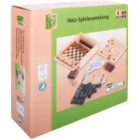 Coppens Natural Games houten spellen collectie 50 in 1