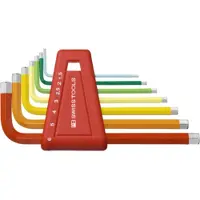 PB Swiss Tools set van zeskantige hoeksleutels, met poedercoating, 7-delig