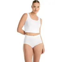 Ten Cate Basic maxislip (set van 2) wit female | Maat: XL