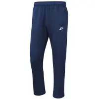Nike Sportswear Club Fleece Openhem Joggers in Navy