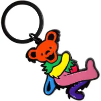 Rock Off Grateful Dead - Pink Body Dancing Bear - Sleutelhanger