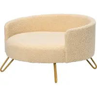 Intratuin Honden- En Kattenmand Sem Beige 51,5 X 50,5 X 30,5 Cm