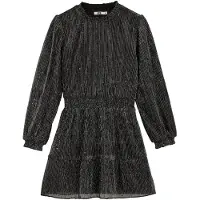 We fashion Jurk zwart / zilver