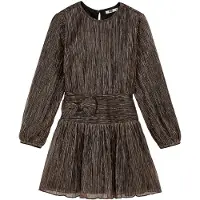 We fashion Jurk goud / zwart